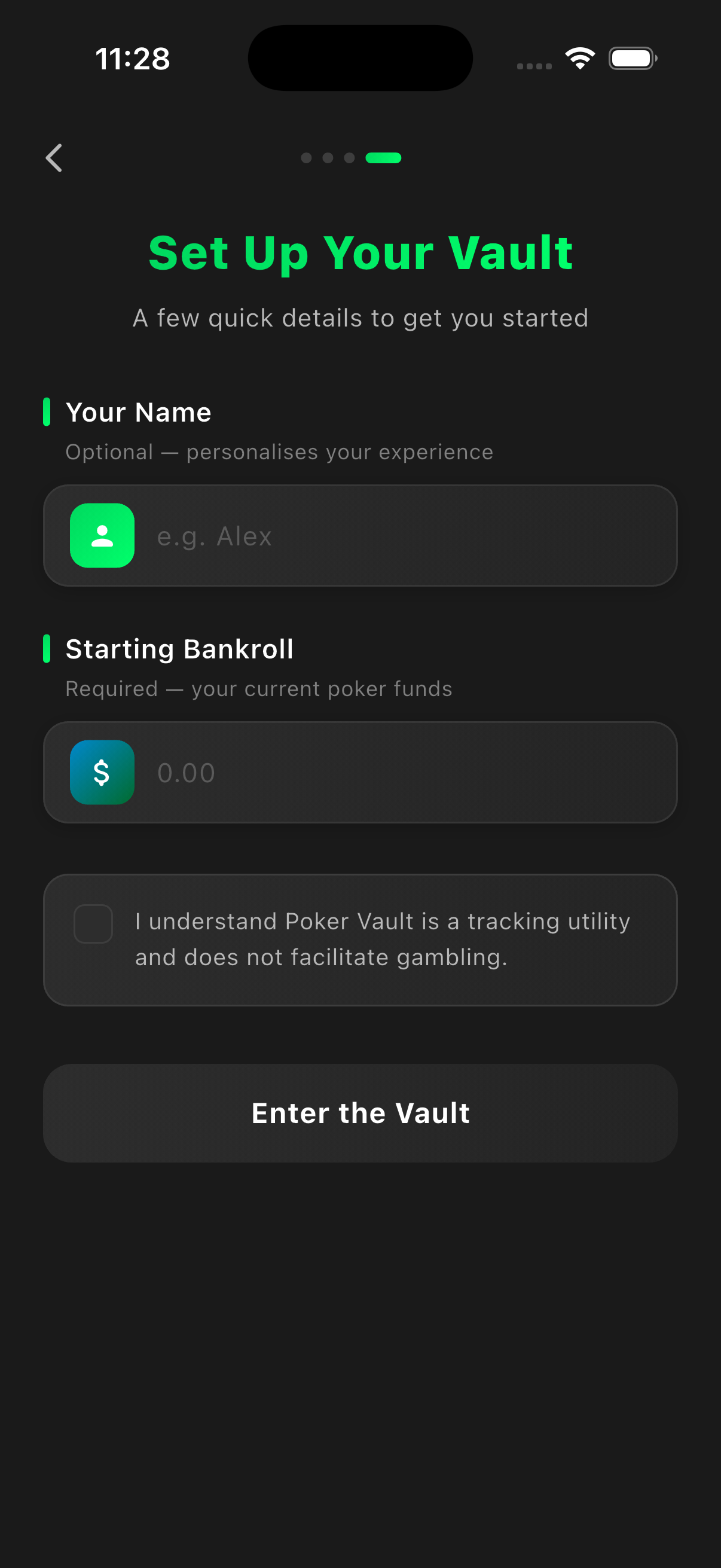Onboarding Setup